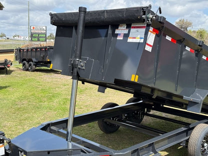 14' Dump Trailer BP 40" Side Walls - Telescopic lift - 7k Axles - Dump Trailers - Stryker Dealership Group