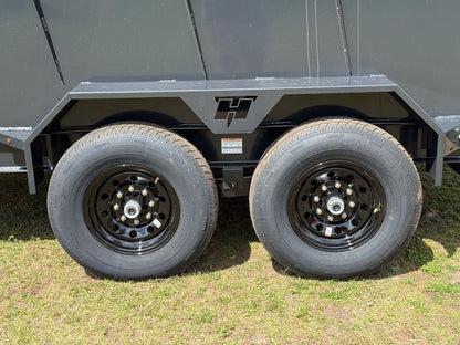 14' Dump Trailer BP 40" Side Walls - Telescopic lift - 7k Axles - Dump Trailers - Stryker Dealership Group