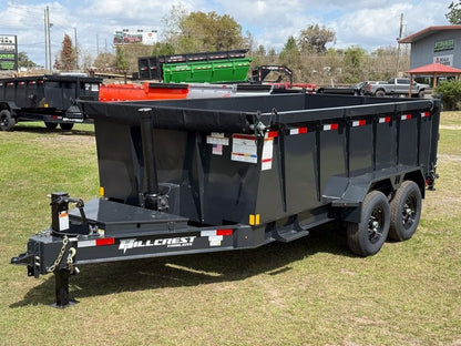 14' Dump Trailer BP 40" Side Walls - Telescopic lift - 7k Axles - Dump Trailers - Stryker Dealership Group