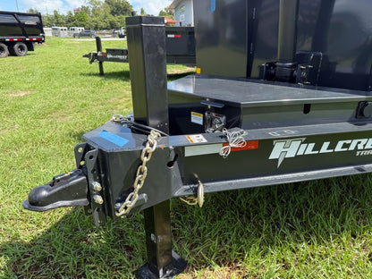 14' Dump Trailer BP 40" Side Walls - Telescopic lift - 7k Axles - Hydraulic Jack - Dump Trailers - Stryker Dealership Group