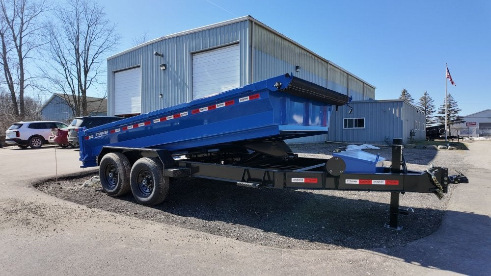 14' EDT Dump Trailer 20" Side Walls - Dump Trailers - Stryker Dealership Group