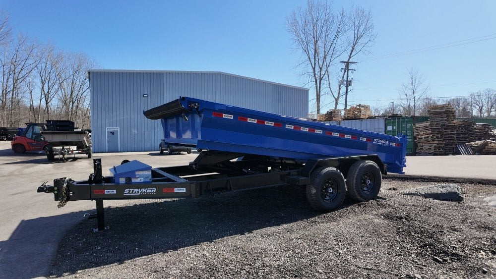 14' EDT Dump Trailer 20" Side Walls - Dump Trailers - Stryker Dealership Group
