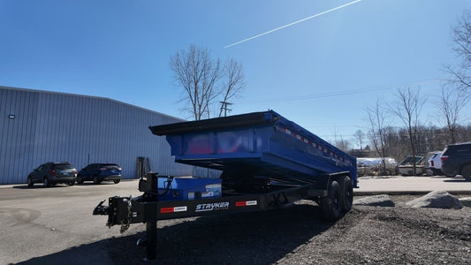 14' EDT Dump Trailer 20" Side Walls - Dump Trailers - Stryker Dealership Group