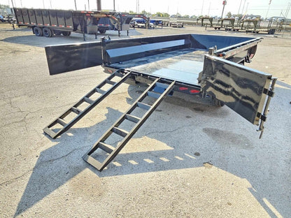 14' EDT Dump Trailer 20" Side Walls - 10 ga Floor - 521 Scissor Lift - 3 Way Gate - Dump Trailers - Stryker Dealership Group
