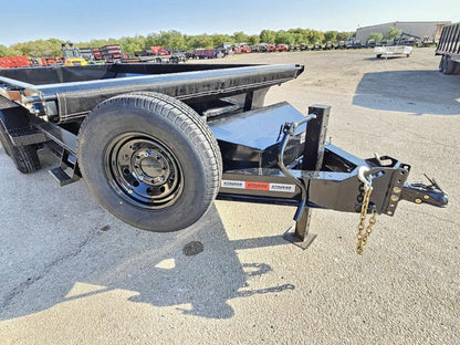 14' EDT Dump Trailer 20" Side Walls - 10 ga Floor - 521 Scissor Lift - 3 Way Gate - Dump Trailers - Stryker Dealership Group