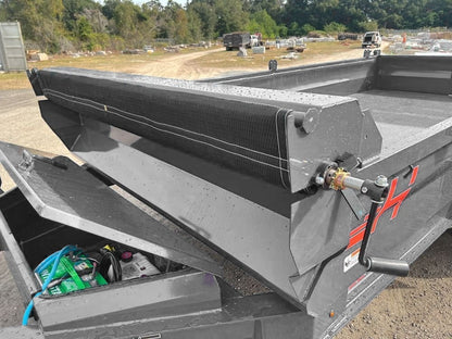 14' EZ7 Dump Trailer 19" Sides 7K Axles 14K GVWR 3-way Door Slide In Ramps - Dump Trailers/Dump Trailers - Stryker Dealership Group