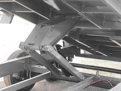 14' EZ7 Dump Trailer 19" Sides 7K Axles 14K GVWR 3-way Door Slide In Ramps - Dump Trailers/Dump Trailers - Stryker Dealership Group