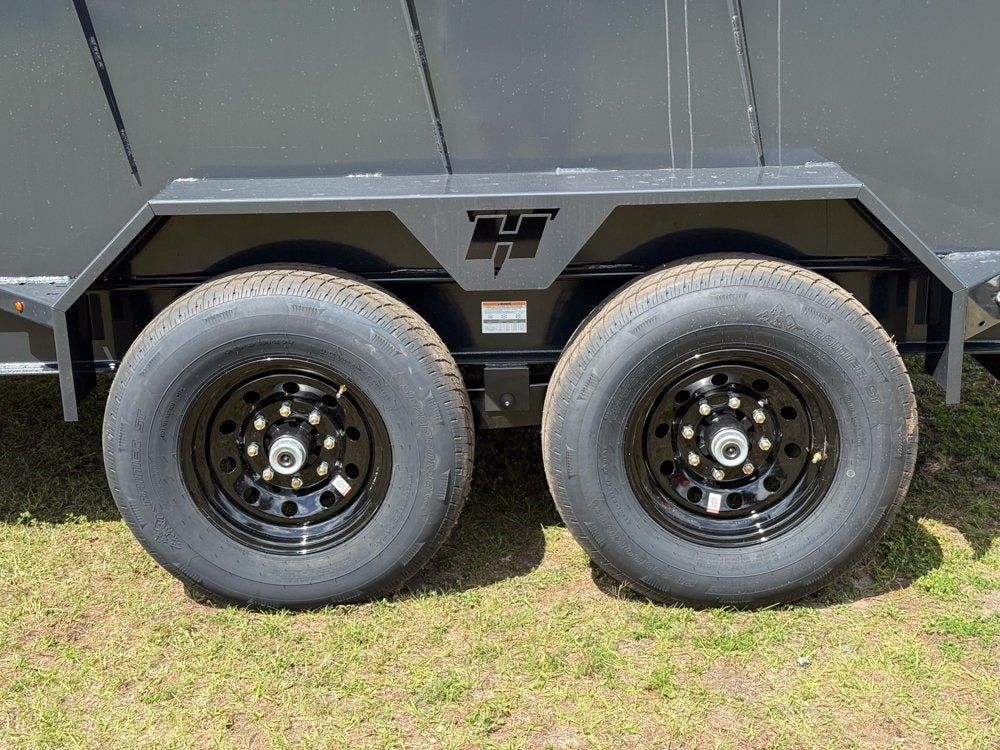 14' HCDT Dump Trailer BP 40" Side Walls - Telescopic lift - 7k Axles - Dump Trailers - Stryker Dealership Group