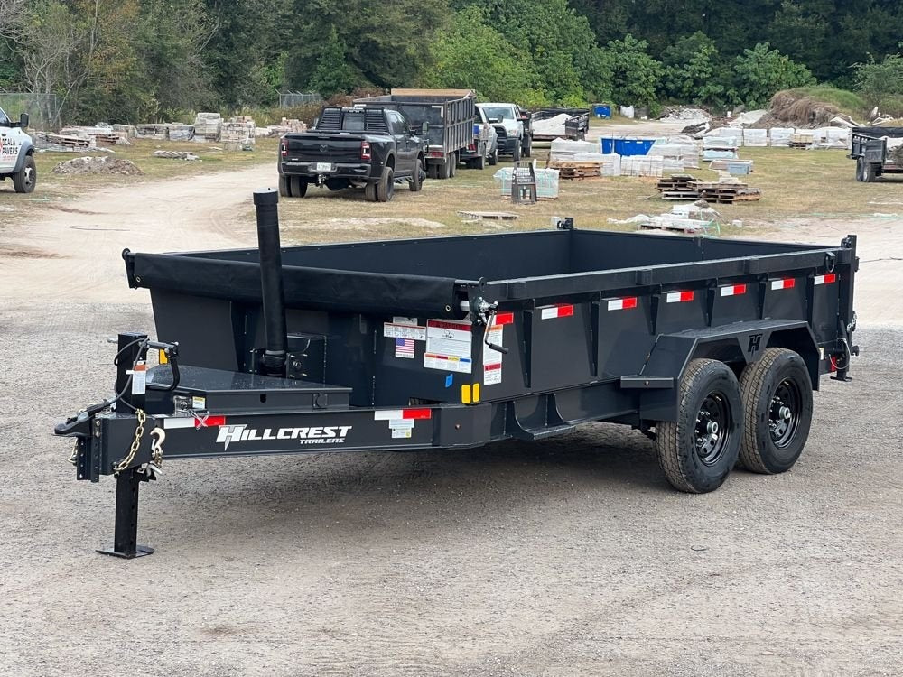 14' Hillcrest Dump Trailer 24" Side Walls - Telescopic Lift - Dump Trailers - Stryker Dealership Group