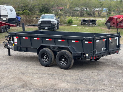 14' Hillcrest Dump Trailer 24" Side Walls - Telescopic Lift - Dump Trailers - Stryker Dealership Group