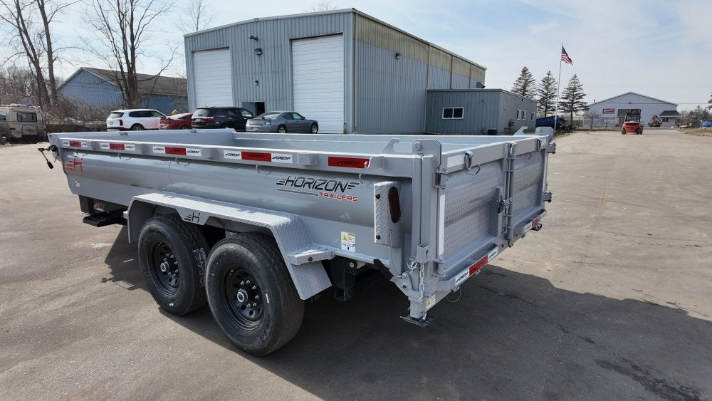 14' HZ7 Dump 24" Sides - 7K Axles - 620 Scissor - Dump Trailers - Stryker Dealership Group