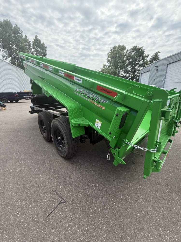 14' HZ7 Dump 24" Sides - 7K Axles - 620 Scissor - Dump Trailers/Dump Trailers - Stryker Dealership Group