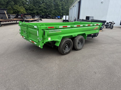 14' HZ7 Dump 24" Sides - 7K Axles - 620 Scissor - Dump Trailers/Dump Trailers - Stryker Dealership Group