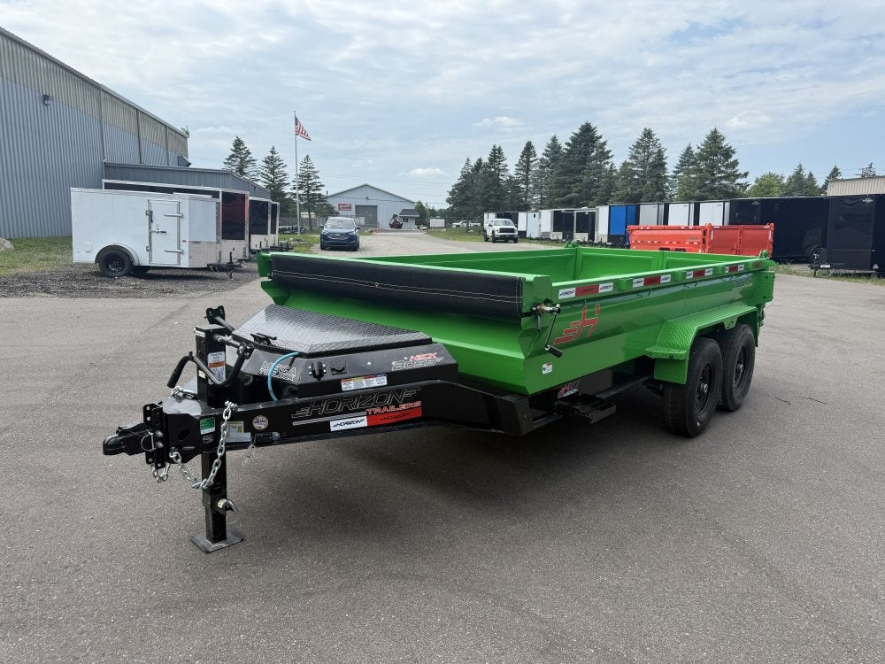 14' HZ7 Dump 24" Sides - 7K Axles - 620 Scissor - Dump Trailers/Dump Trailers - Stryker Dealership Group