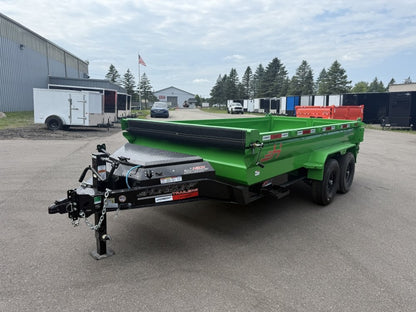 14' HZ7 Dump 24" Sides - 7K Axles - 620 Scissor - Dump Trailers/Dump Trailers - Stryker Dealership Group