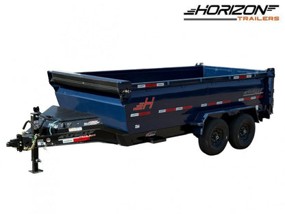 14' HZ7 Dump 36" Sides - 7K Axles - 620 Scissor - Dump Trailers/Dump Trailers - Stryker Dealership Group