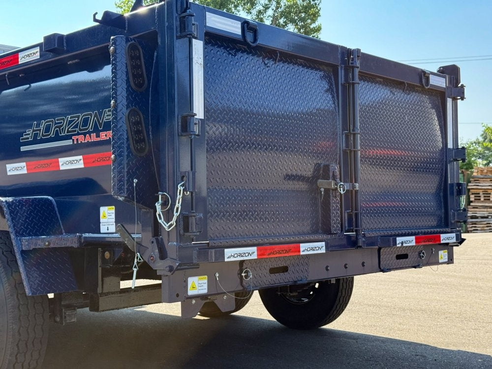 14' HZ7 Dump 36" Sides - 7K Axles - 620 Scissor - Dump Trailers/Dump Trailers - Stryker Dealership Group