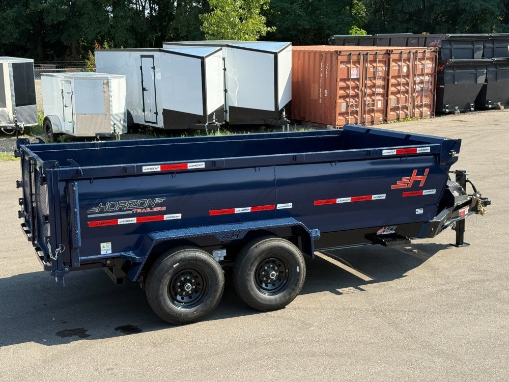14' HZ7 Dump 36" Sides - 7K Axles - 620 Scissor - Dump Trailers/Dump Trailers - Stryker Dealership Group