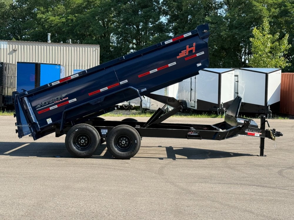 14' HZ7 Dump 36" Sides - 7K Axles - 620 Scissor - Dump Trailers/Dump Trailers - Stryker Dealership Group