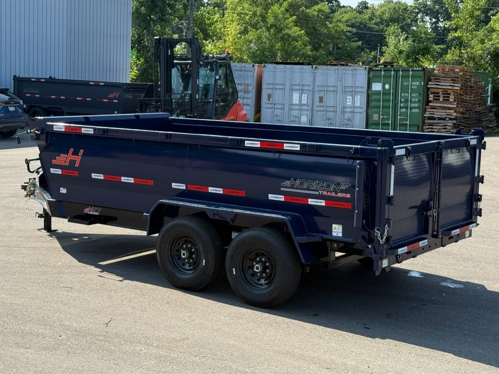 14' HZ7 Dump 36" Sides - 7K Axles - 620 Scissor - Dump Trailers/Dump Trailers - Stryker Dealership Group
