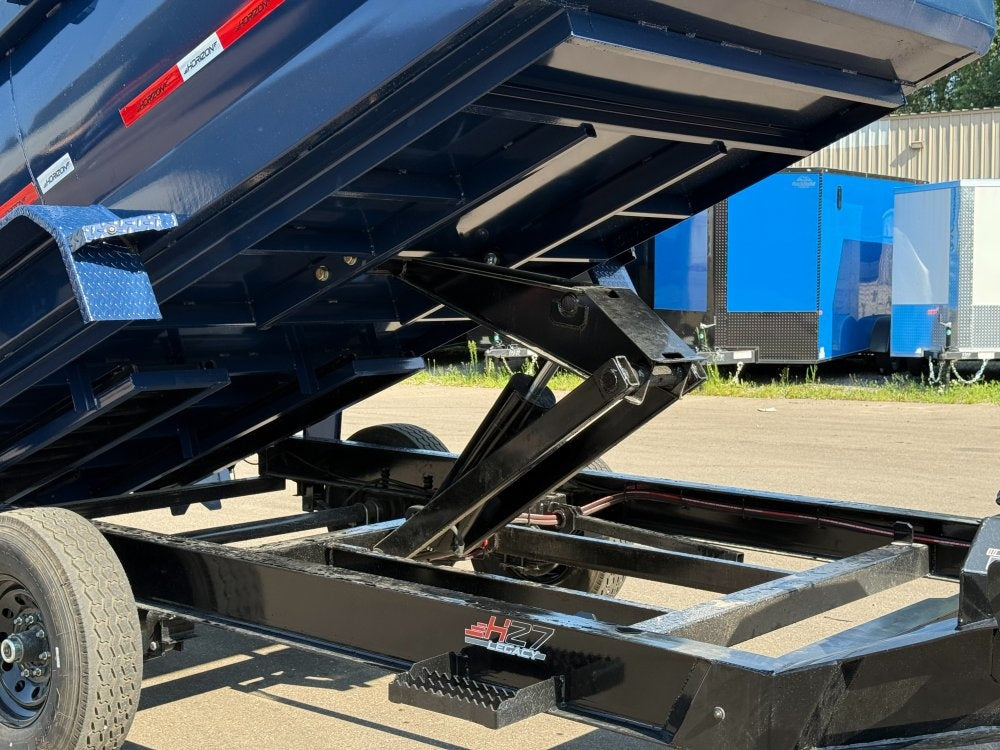 14' HZ7 Dump 36" Sides - 7K Axles - 620 Scissor - Dump Trailers/Dump Trailers - Stryker Dealership Group