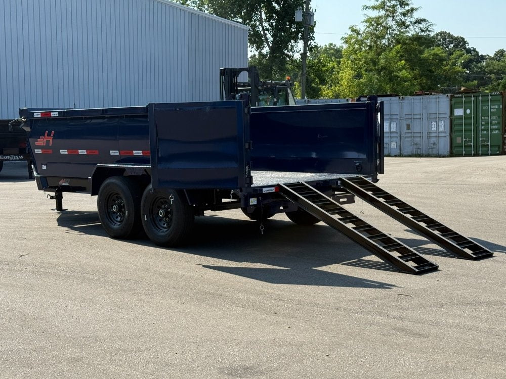 14' HZ7 Dump 36" Sides - 7K Axles - 620 Scissor - Dump Trailers/Dump Trailers - Stryker Dealership Group