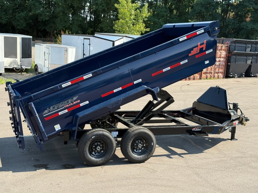 14' HZ7 Dump 36" Sides - 7K Axles - 620 Scissor - Dump Trailers/Dump Trailers - Stryker Dealership Group
