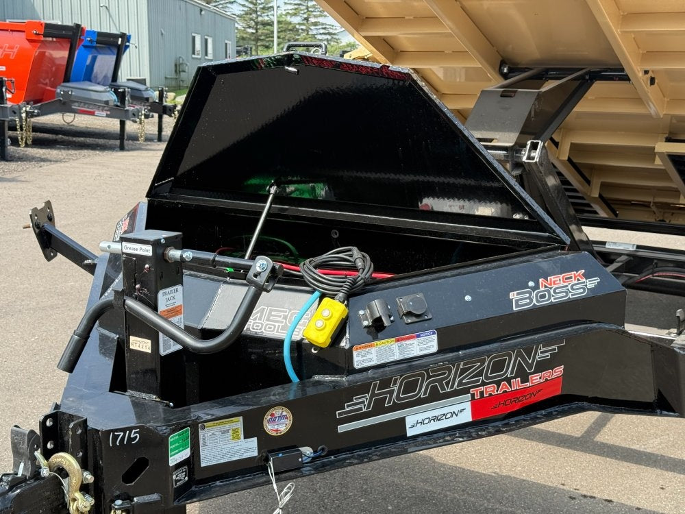 14' HZ7 Dump 36" Sides - 7K Axles - 620 Scissor - Dump Trailers/Dump Trailers - Stryker Dealership Group