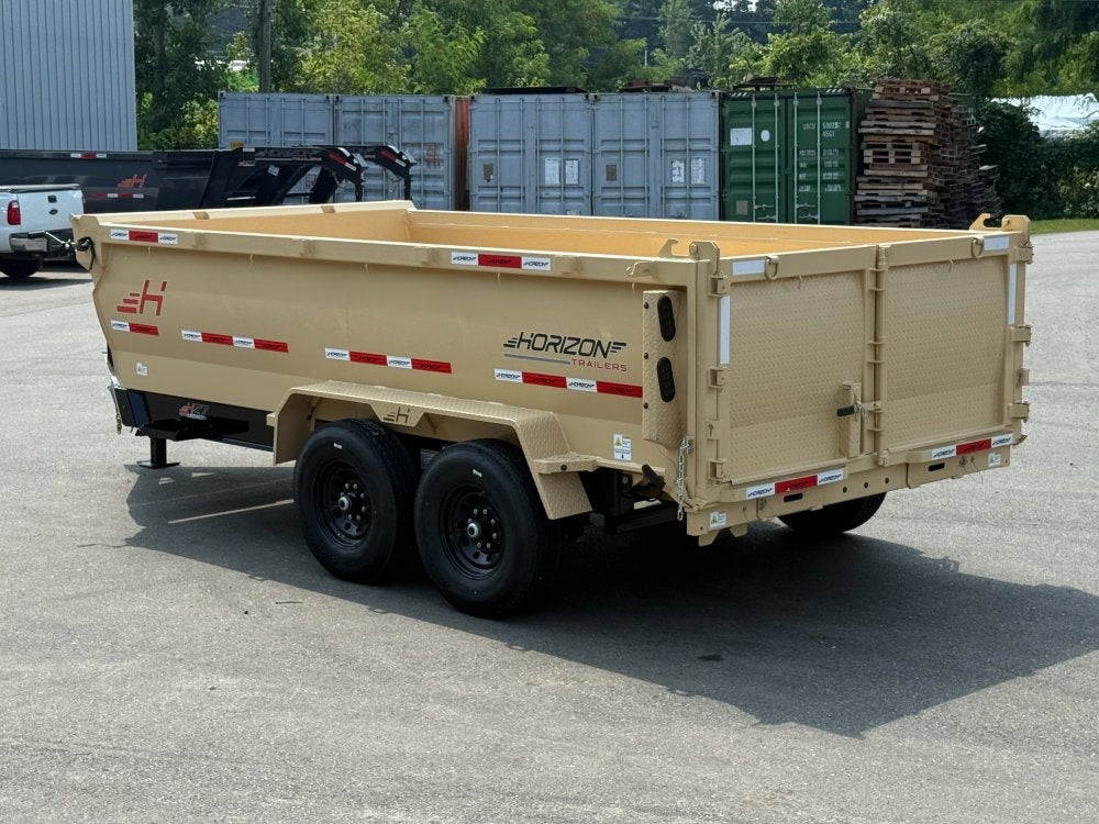 14' HZ7 Dump 36" Sides - 7K Axles - 620 Scissor - Dump Trailers/Dump Trailers - Stryker Dealership Group