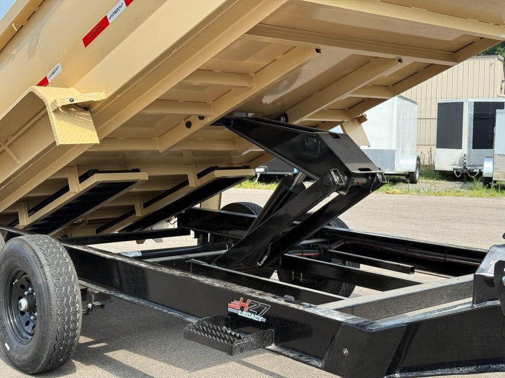14' HZ7 Dump 36" Sides - 7K Axles - 620 Scissor - Dump Trailers/Dump Trailers - Stryker Dealership Group