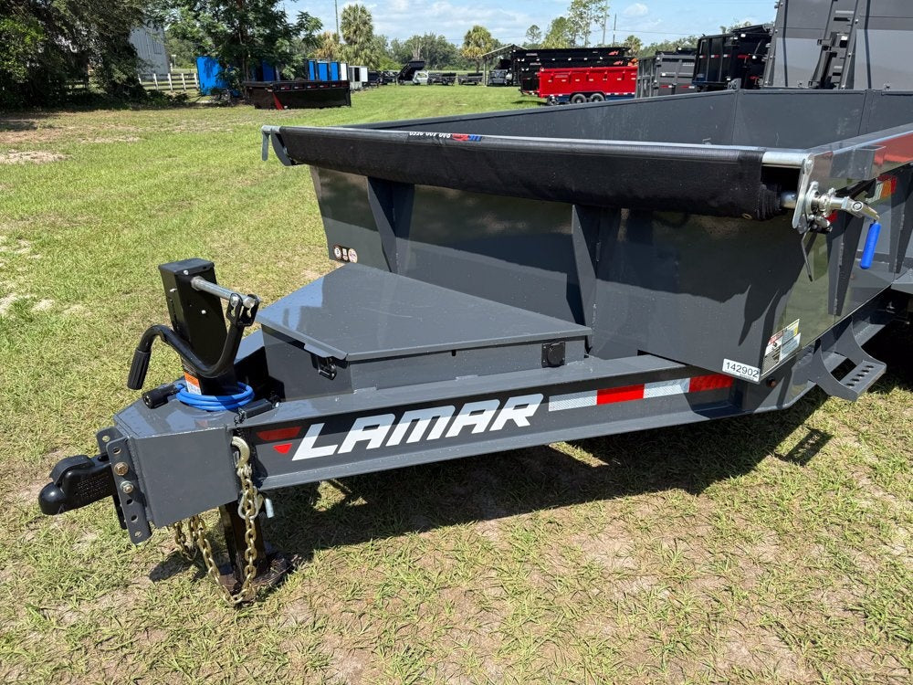 14' Low-Pro Dump Trailer - 7K Axles 10 Ply Tires - 24" Sides - Dump Trailers - Stryker Dealership Group