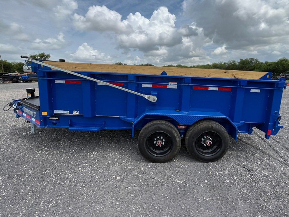 14' LPT BP Low Profile Dump Trailer - 8k Axles - Telescopic - Dump Trailers/Dump Trailers - Stryker Dealership Group