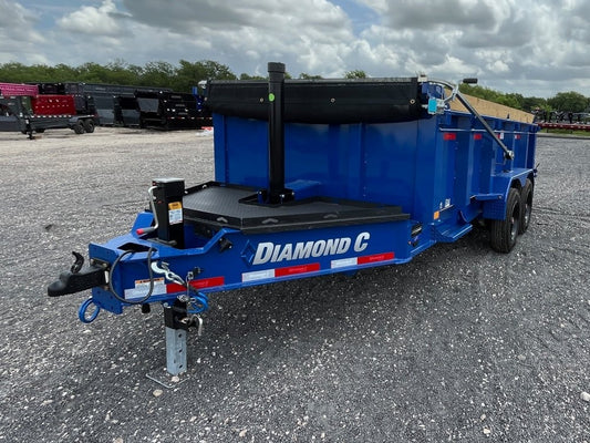 14' LPT BP Low Profile Dump Trailer - 8k Axles - Telescopic - Dump Trailers/Dump Trailers - Stryker Dealership Group