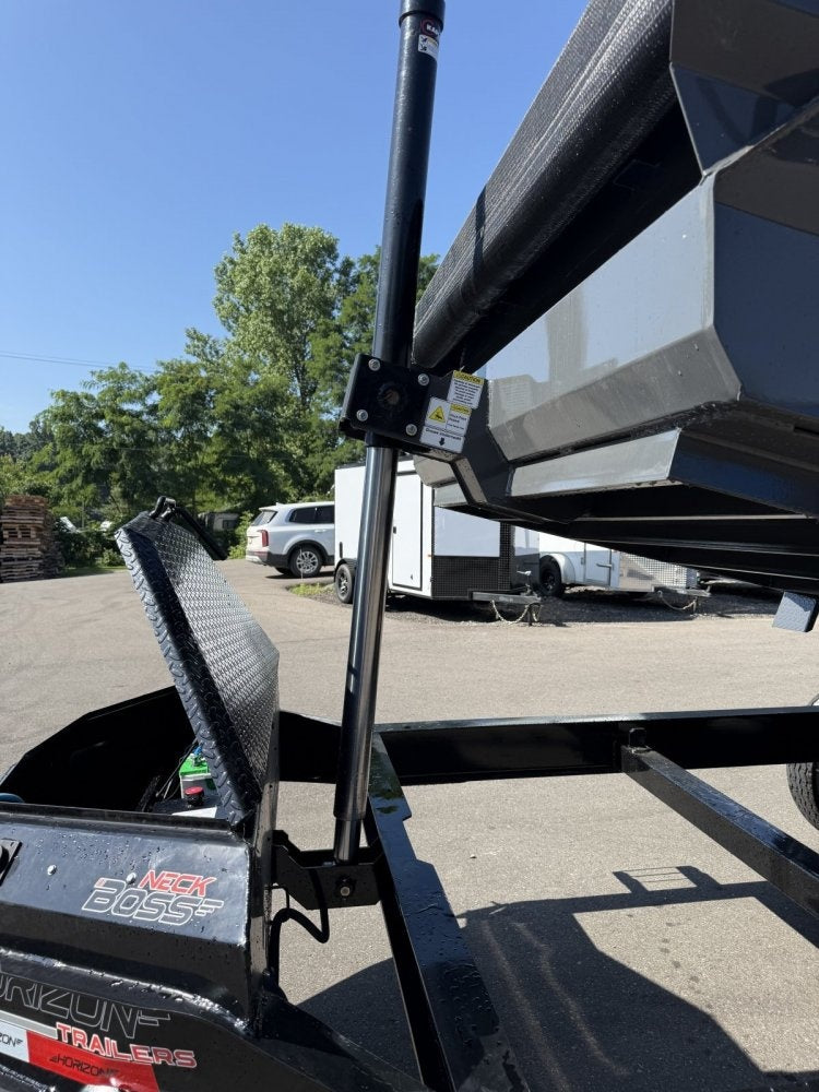 14' LZ7 Dump Trailer 24" Walls - 7k Axles - Telescopic Lift - 14K GWVR - Dump Trailers - Stryker Dealership Group
