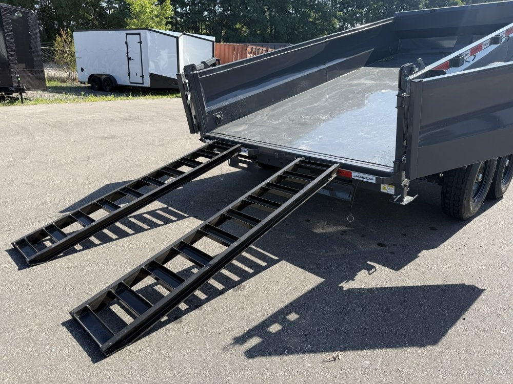 14' LZ7 Dump Trailer 24" Walls - 7k Axles - Telescopic Lift - 14K GWVR - Dump Trailers - Stryker Dealership Group