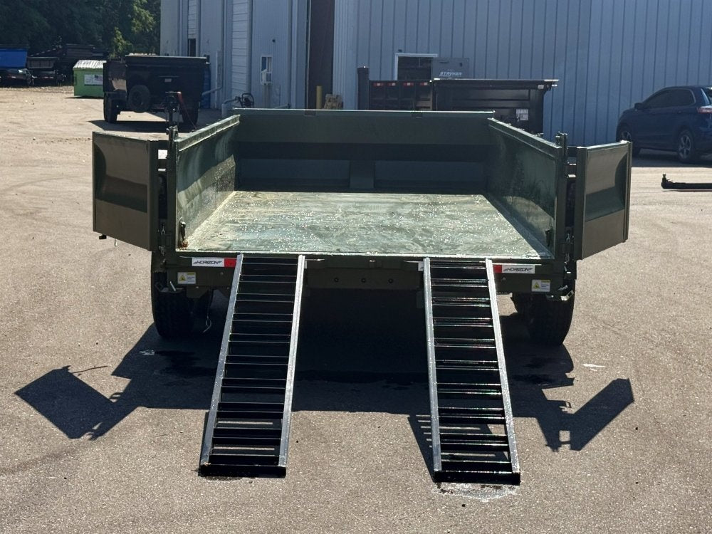 14' LZ7 Dump Trailer 24" Walls - 7k Axles - Telescopic Lift - 14K GWVR - Dump Trailers - Stryker Dealership Group
