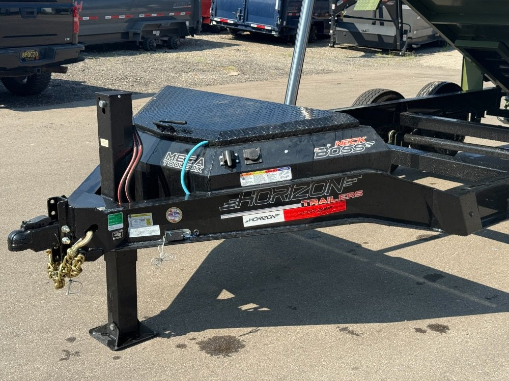 14' LZ7 Dump Trailer 24" Walls - 7k Axles - Telescopic Lift - 14K GWVR - Dump Trailers - Stryker Dealership Group
