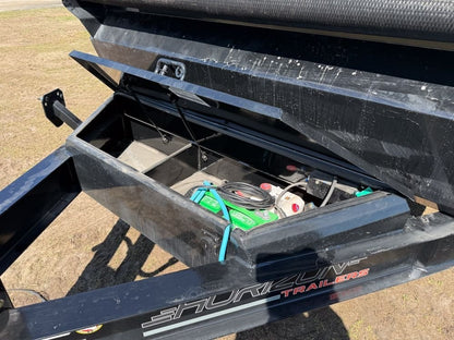 14' LZ7 Dump Trailer 30" Walls - Scissor Lift - 14K GWVR - 14ply Tires - 3 Way Door - Ramps - Dump Trailers - Stryker Dealership Group