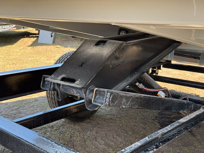 14' LZ7 Dump Trailer 30" Walls - Scissor Lift - 14K GWVR - 14ply Tires - 3 Way Door - Ramps - Dump Trailers - Stryker Dealership Group