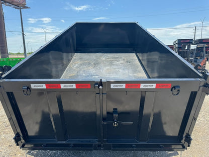 14' SDT Dump Trailer 36" Side Walls - 521 Scissor Lift - 3 Way Gate - Dump Trailers - Stryker Dealership Group