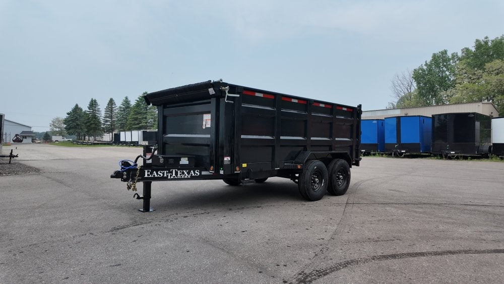 14' x 83" ET BP Dump Trailer 48" Sides - 7K Axles - 14K GVWR - Dump Trailers - Stryker Dealership Group
