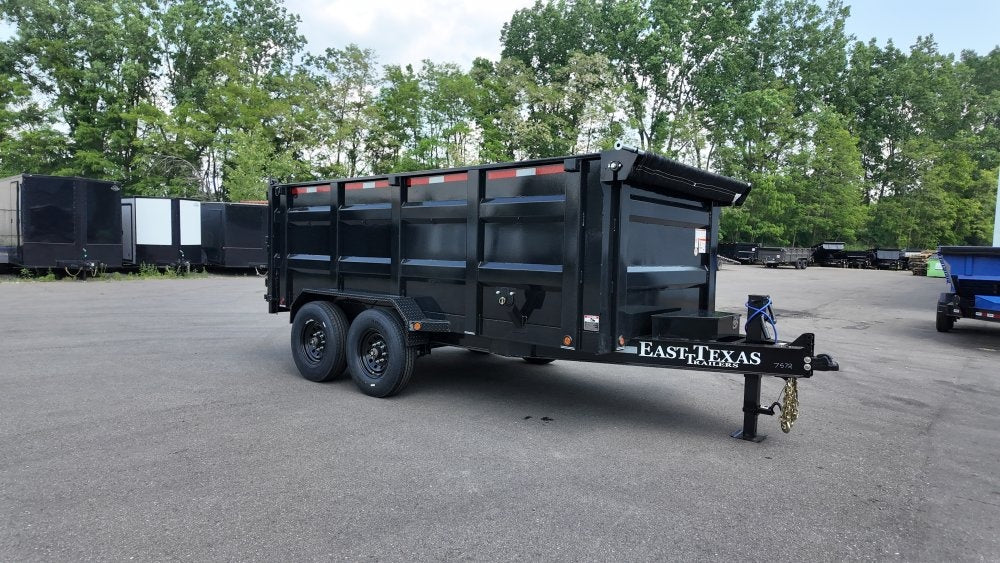 14' x 83" ET BP Dump Trailer 48" Sides - 8K Axles - Dump Trailers - Stryker Dealership Group