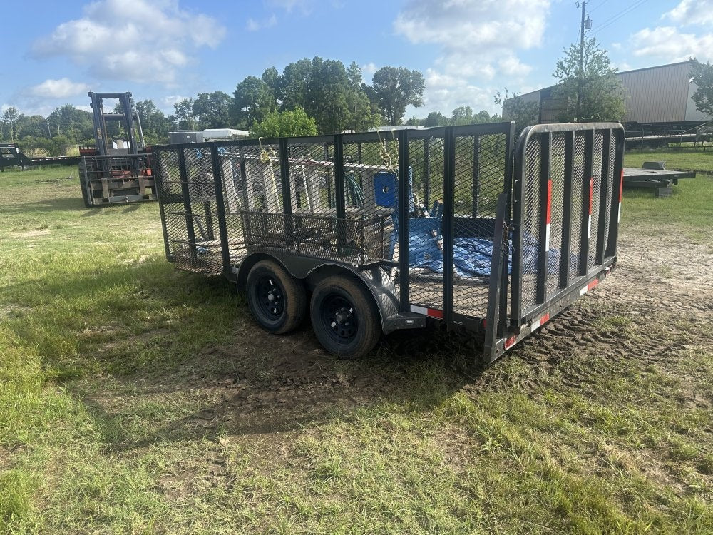 14'x7' Delco  Equipment Trailers - Equipment Trailers - Buy Repo Trailers