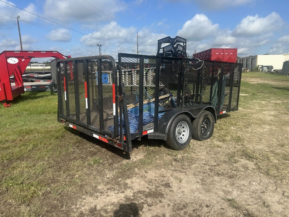 14'x7' Delco  Equipment Trailers - Equipment Trailers - Buy Repo Trailers