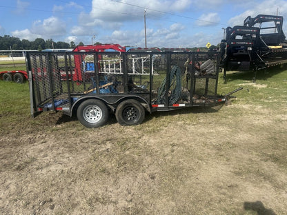 14'x7' Delco  Equipment Trailers - Equipment Trailers - Buy Repo Trailers