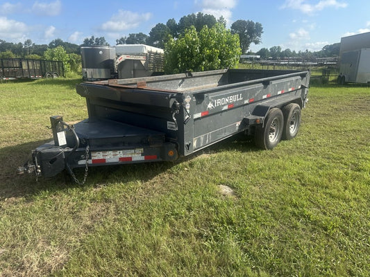 14'x7' Ironbull  Dump Trailers - Dump Trailers - Buy Repo Trailers