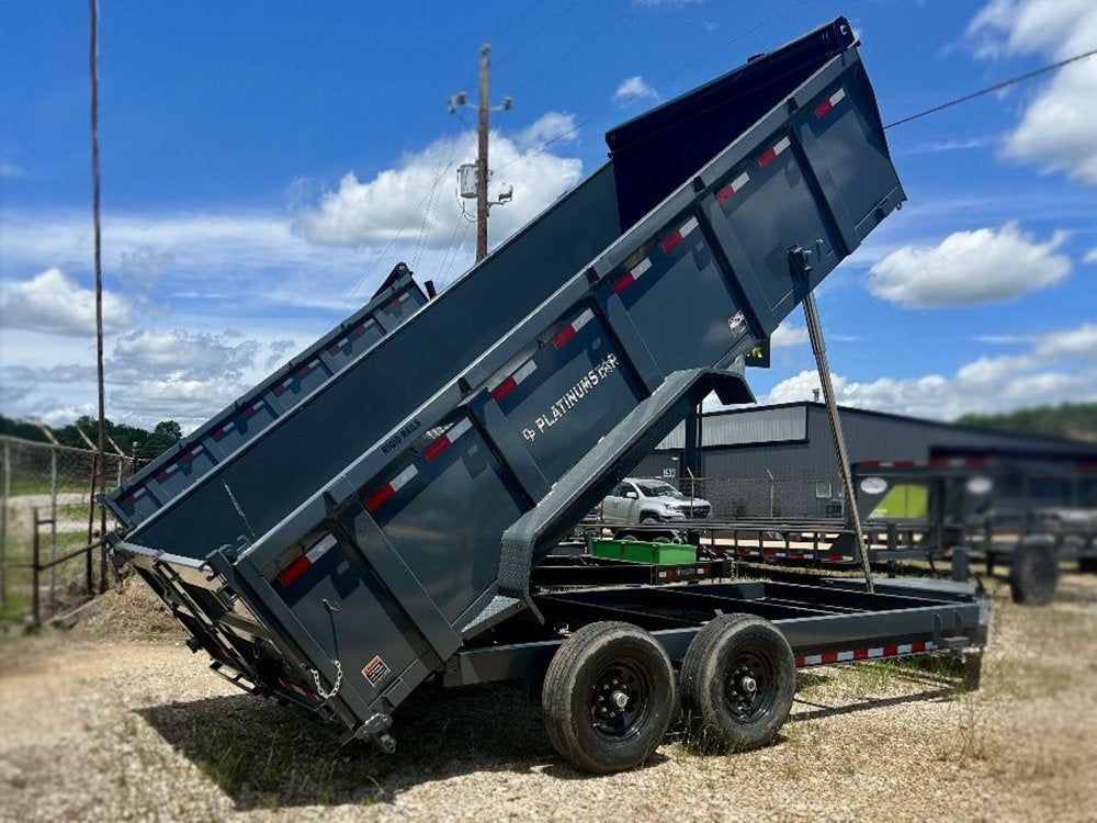 16' BP Dump Trailer 3' Walls 7k Axles - Dump Trailers - Stryker Dealership Group