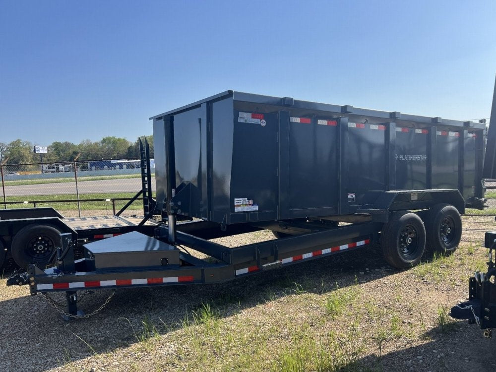 16' DP Platinum Star BP Dump Trailer 7k Axles - Dump Trailers - Stryker Dealership Group