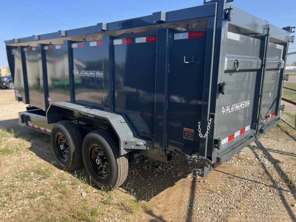 16' DP Platinum Star BP Dump Trailer 7k Axles - Dump Trailers - Stryker Dealership Group