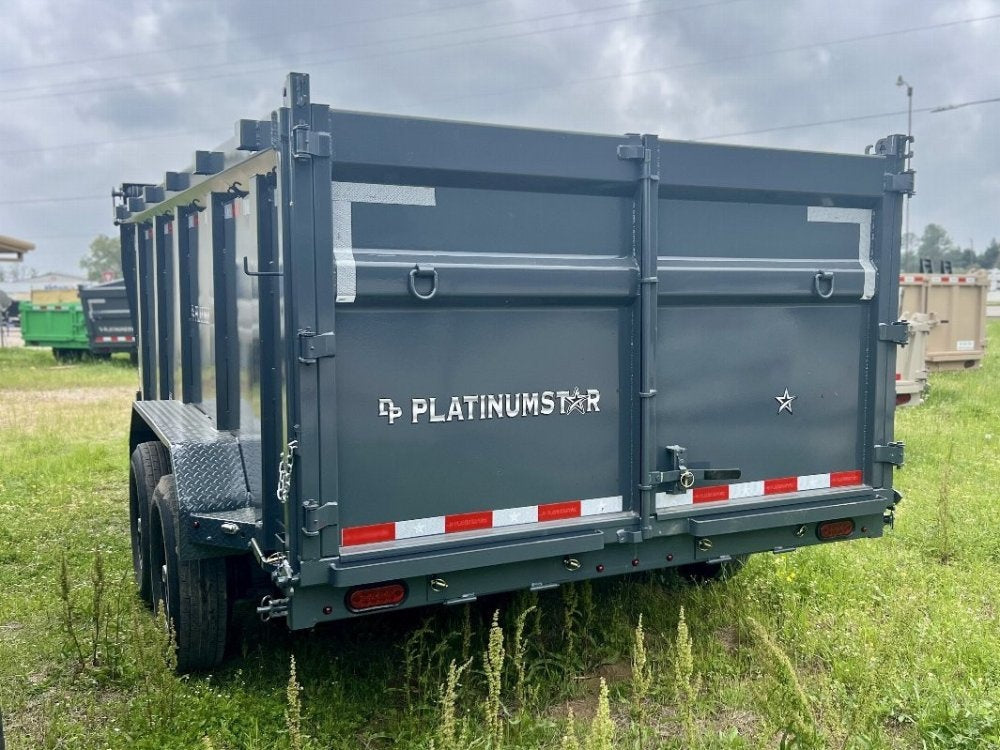 16' DP Platinum Star BP Dump Trailer 7k Axles - Dump Trailers - Stryker Dealership Group